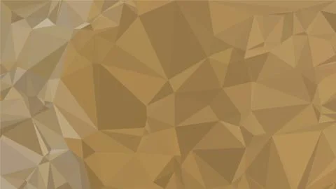 Burly Wood, Brown, Triangular  low poly, mosaic pattern background, Vector po Stock Illustration