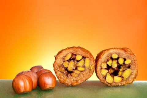 Burma baklava Stockfoto's