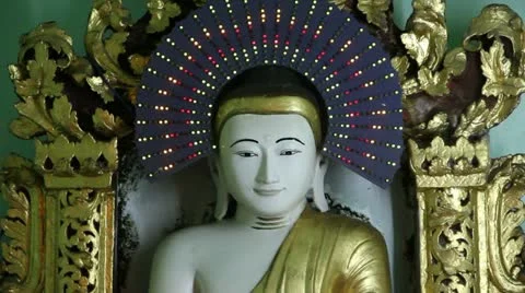 Burma Buddha 5 動画素材 15623768