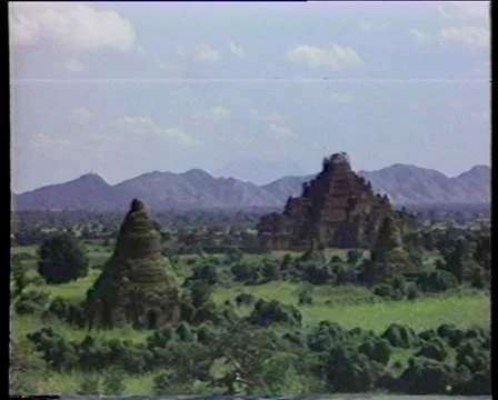 Burma Pagan Video stock 39876557