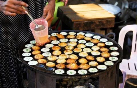 Burmese dessert Stock Photos