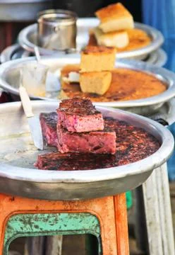 Burmese dessert Stock Photos