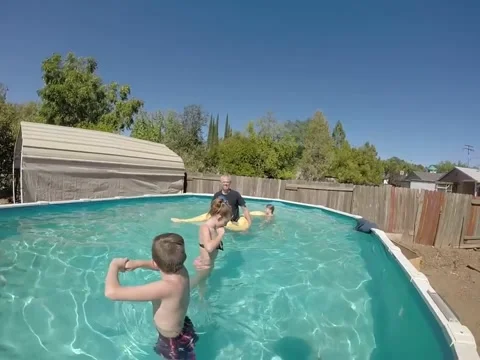 Burmese Python Underwater, Redding, California, USA - 01 Jul 2015 库存影片 205291349