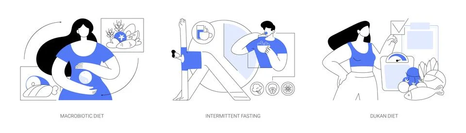 Burn fat abstract concept vector illustrations. Stock Illustration