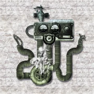 Burn out Stock Illustration