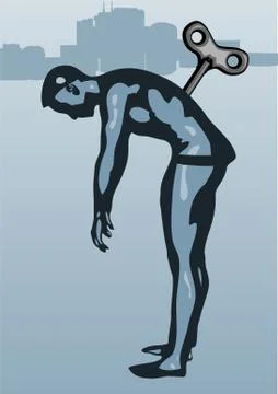 Burn out Stock Illustration