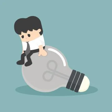 Burn out .Repeal effort Stock Illustration