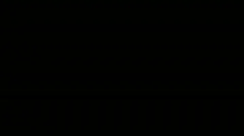 Burn Wipe Letter N Stock Footage