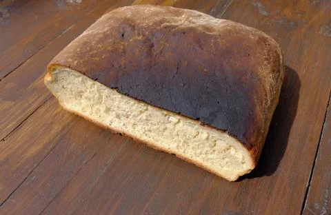 Burned bread Stock Photos