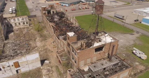Burned Building Clip 8 動画素材 146713720