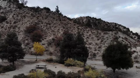 Burned Campsite Video stock 293362304