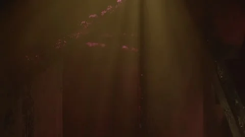 Burned Interior of Building After Fire Stock Footage 285661753