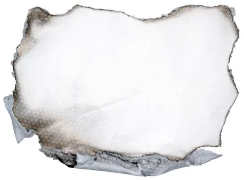 Burned paper Stock Photos