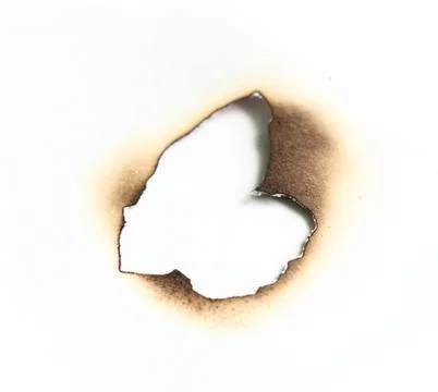 Burned paper Stock Photos