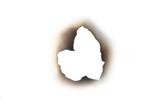 Burned paper Stock Photos