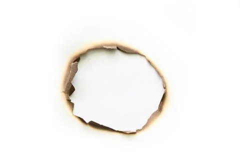 Burned paper Stock-Fotos