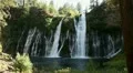 Burney Falls 04 Dolly R Waterfalls HD Footage