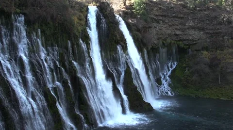 Burney Falls, CA Stock Footage 46731954