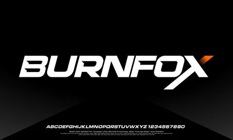 Burnfox Stock Illustration