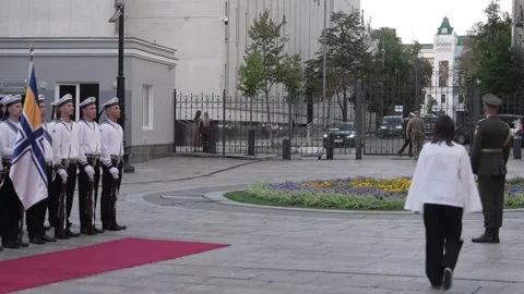 Burnham will continue to support Ukraine despite Russia's "outrageous threats",  Stock Footage 343449799