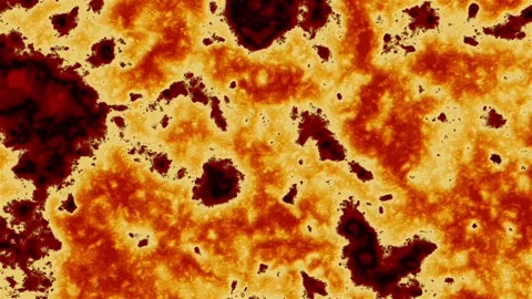 Burning and spreading surface texture effect animation Stock Footage 240320821