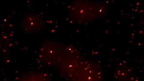Burning ash particles Stock Footage 113534249