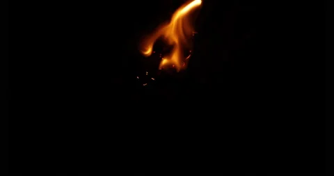 Burning Black Paper Stock Footage 170379839