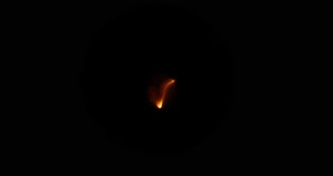 Burning Black Paper Stock Footage 170591236