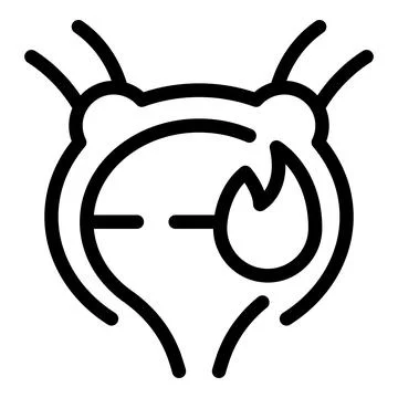 Burning bladder showing urinary tract infection symptom Stock Illustration