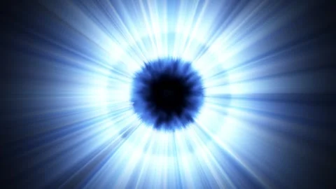Burning blue holy flare light burst Stock Footage 240324964
