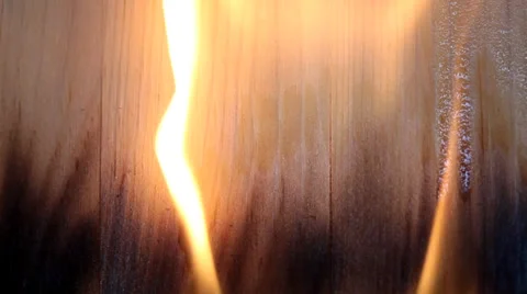 Burning board  background Stock Footage 36438022