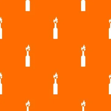 Burning bottle pattern seamless Stock Illustration