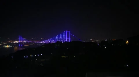 Burning bridges - lV Stock Footage 42594526