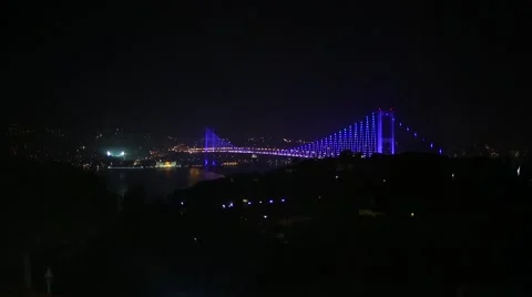 Burning bridges V Stock Footage 42577679