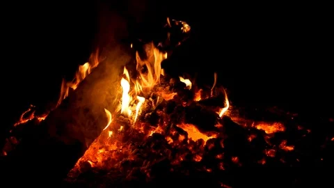 Burning building after fire. Natural disaster Stock Footage 117182909