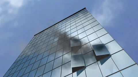 Burning building rendering. Stock Footage 32007190