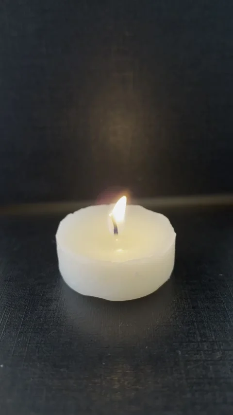 Burning candle 2 Stock Footage 294532529
