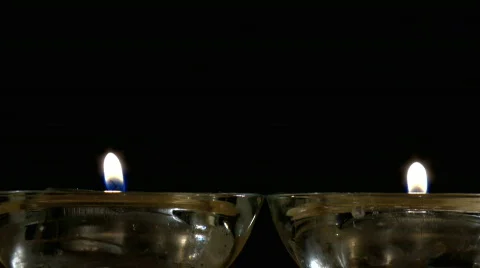 Burning Candle 3 Stock Footage 729713