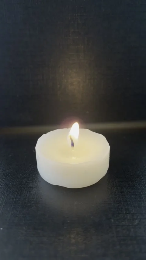 Burning candle 3 Stock Footage 294532532