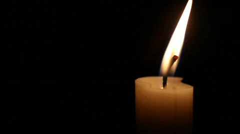 Burning Candle Video stock 842598