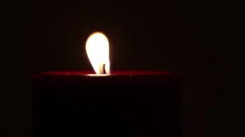 Burning Candle Vídeo Stock 8948767