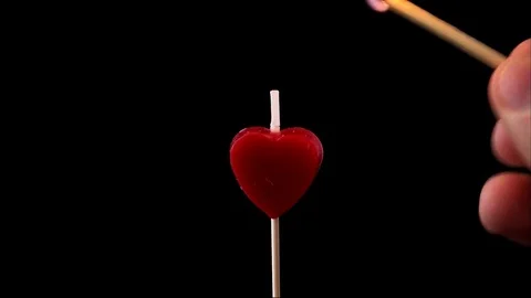 Burning candle  Stock-Footage 79471675