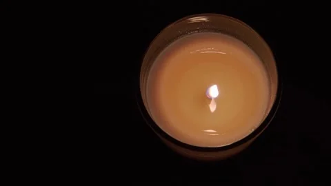 A burning candle Stock Footage 148044822