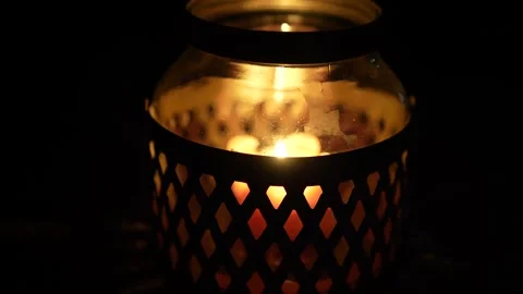 Burning candle Stock Footage 281825054