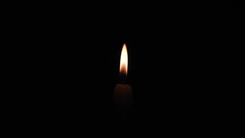 Burning Candle Stock Footage 302670360
