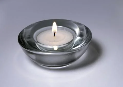 Burning candle Stock Photos