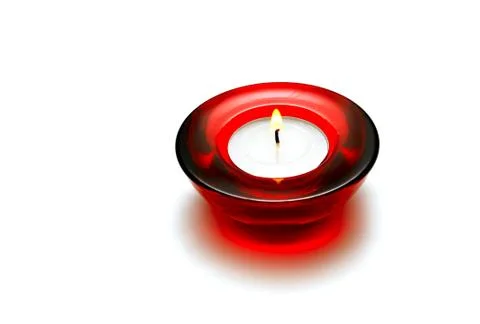 Burning candle Stock Photos