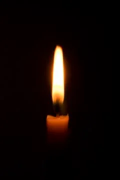 Burning candle Stock Photos