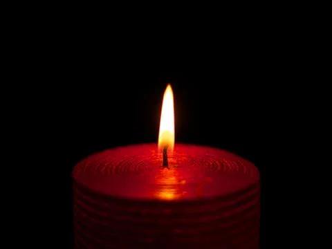 Burning candle Stock Photos