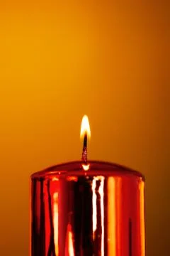 Burning candle Stock Photos